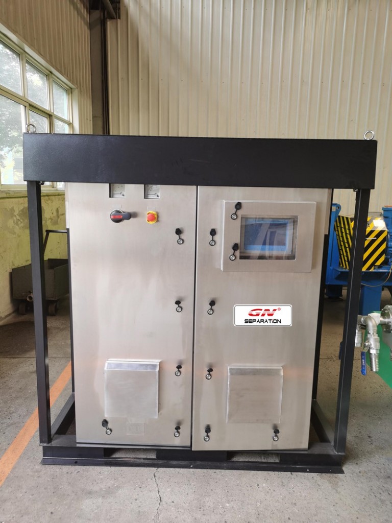 2022.09.14 dewatering centrifuge VFD control cabinet